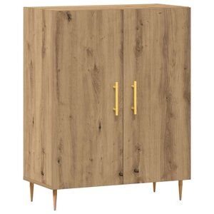 vidaXL Buffet chêne artisanal 69 5x34x90 cm bois d'ingénierie
