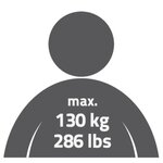 RIDDER Siège de douche rabattable Pro blanc