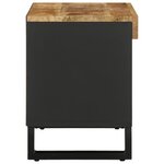 vidaXL Meuble TV 85x33x43 5 cm bois massif de manguier