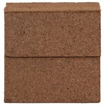 vidaXL Blocs de noix de coco 12 Pièces 650 g chacun 7 8 kg au total