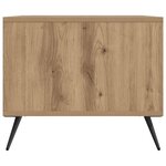 vidaXL Table basse Chêne artisanal 90 x 50 x 40 cm Bois d'ingénierie