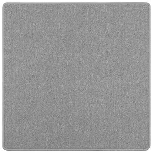 vidaXL Tapis Couloir Gris clair 100 x 100 cm 100 Polypropylène