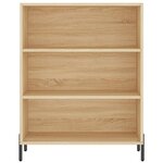 vidaXL Buffet chêne sonoma 69 5x32 5x180 cm bois d'ingénierie