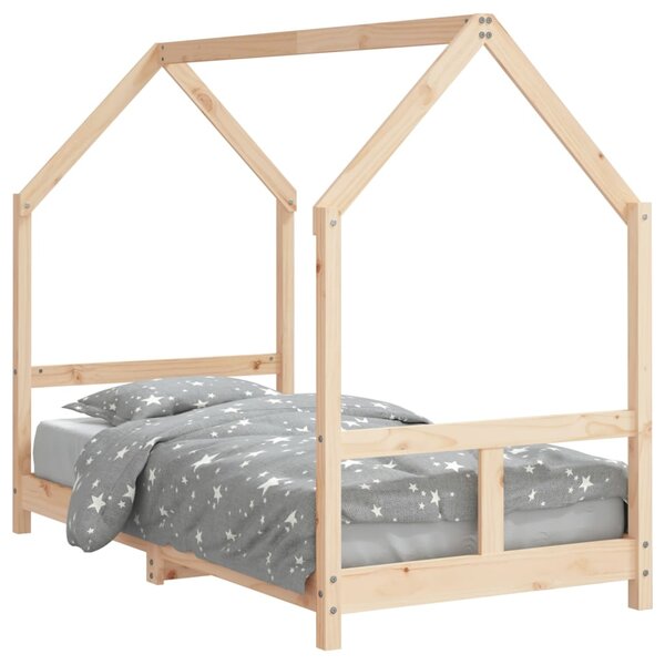 vidaXL Cadre de lit pour enfant 80x160 cm bois de pin massif