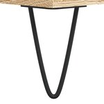 vidaXL Table basse chêne sonoma 50x46x35 cm bois d'ingénierie