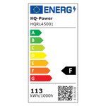 HQ POWER Guirlande lumineuse à LED 45 m Blanc froid