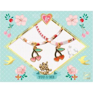 Djeco DJ00017 - Bijoux duo bracelets Tila et Cerises