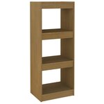 vidaXL Bibliothèque/Séparateur de pièce Marron miel 40x30x103 5 cm Pin