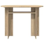 vidaXL Table console Chêne Sonoma 100 x 39 5 x 75 cm Bois d'ingénierie