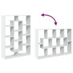 vidaXL Bibliothèque blanc 102x29x143 cm bois d'ingénierie