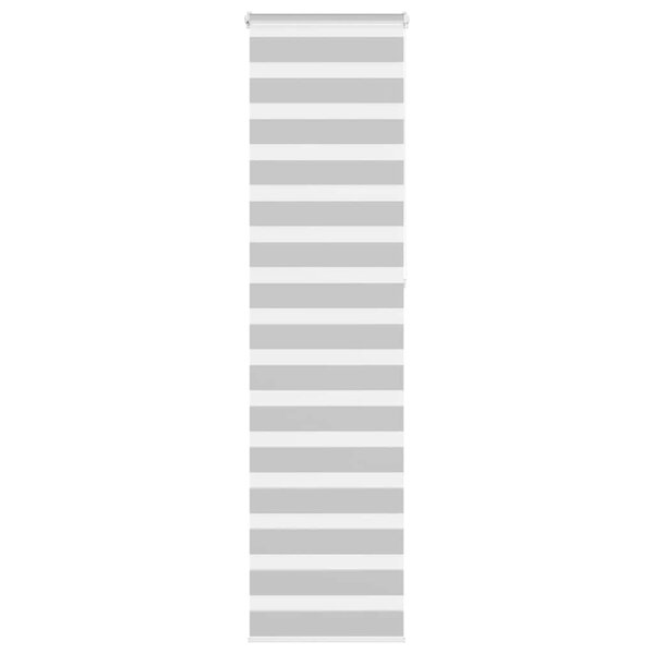 vidaXL Store zèbre gris clair largeur du tissu 60 9 cm polyester