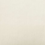 vidaXL Chaises à manger lot de 2 Crème Velours