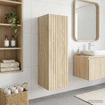 vidaXL Cabinet de Salle de Bain Mural Chêne Sonoma 33 x 34 5 x 60 cm