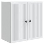 vidaXL Armoire Murale Blanc 59 x 31 x 60 cm Bois d'ingénierie