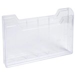 Distributeur De Prospectus Horizontal A4 - Cristal - X 5 - Exacompta
