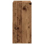 vidaXL Table de chevet 2 pc Bois ancien 35 x 32 x 68 5 cm