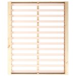 vidaXL Cadre de lit 120x200 cm Bois massif