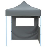 vidaXL Tente de fête 200 x 200 x 315 cm Anthracite Tissu Oxford