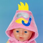 Zapf Creation 838167 - Baby born Peignoir 43 cm