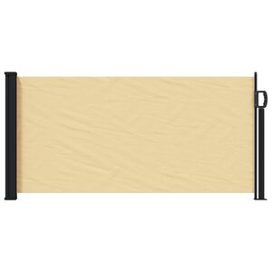 vidaXL Store latéral rétractable Sable 300 x 100 cm Polyester