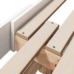 vidaXL Lit extensible pour enfants Other Blanc 80 x 130 / 165 / 200 cm