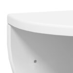 vidaXL Étagère Murale Blanc 38 x 19 x 19 cm Bois d'ingénierie