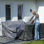 Madison Housse de meubles d'extérieur 305 x 190 x 85 cm Gris