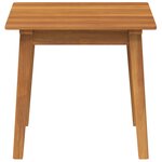 vidaXL Table d'appoint 45x45x40 cm Bois massif d'acacia