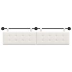 vidaXL Tête de lit suspendue Simili cuir