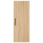 vidaXL Buffet haut Chêne sonoma 34 5x34x180 cm Bois d'ingénierie
