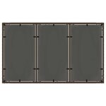 vidaXL Ensemble de salle à manger pour jardin 5 Pièces Marron Poly rotin