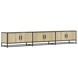 vidaXL Meuble TV chêne sonoma 240x35x41 cm bois d'ingénierie