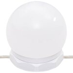 vidaXL Coiffeuse avec LED Sonoma gris 74 5x40x141 cm