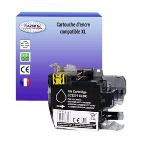 T3AZUR- Cartouche compatible avec Brother LC3217 / LC3219 XL Noire pour Brother MFC-J5330DW  MFC-J5330DW XL  MFC-J5335DW  MFC-J5335DWF