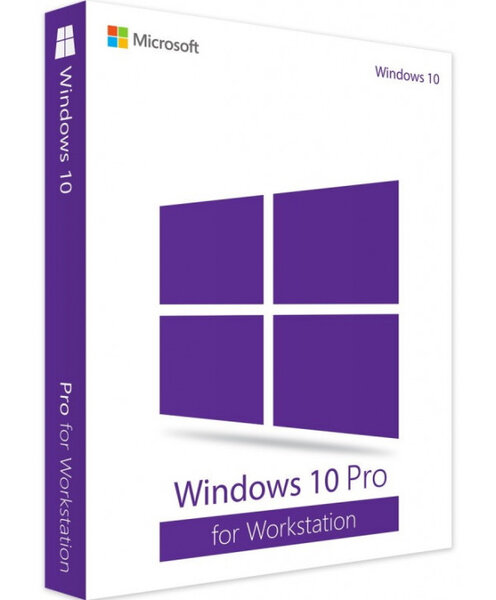 Microsoft Windows 10 Pro for Workstations (Stations de travail) - Clé licence à télécharger