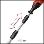 Einhell taille-haie sans fil ge-hh 18/45 li t-solo 18v