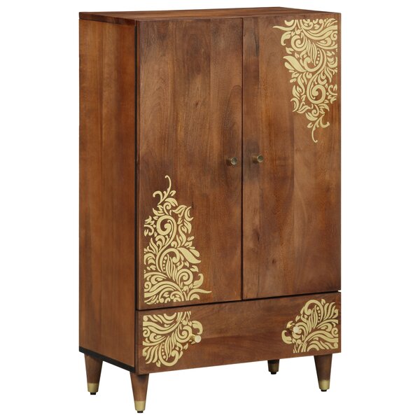 vidaXL Haut de meuble 60x33x100 cm en bois massif de mangue