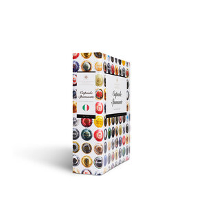 Album pour collectionner 210 capsules de vin mousseux.