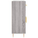 vidaXL Buffet sonoma gris 69 5x34x90 cm bois d'ingénierie