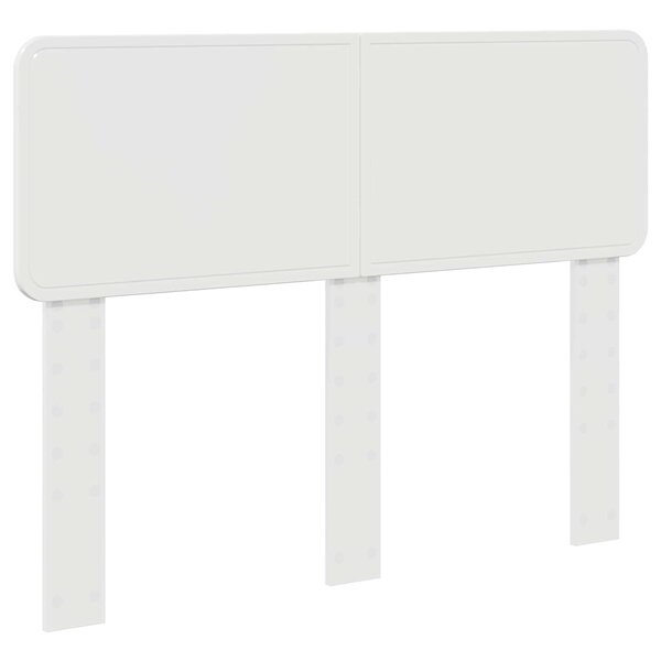 vidaXL Tête de lit Blanc Brillant 120 cm Bois d'ingénierie