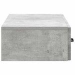 vidaXL Table d'appoint murale 87 5 x 34 5 x 17 cm Bois d'ingénierie