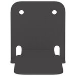 vidaXL Étagère Flottante Invisible 24 pc Noir 6 x 11 x 6 5 cm