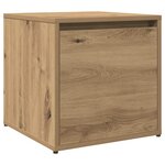 vidaXL Ensemble de meubles de couloir chêne artisanal bois ingénierie