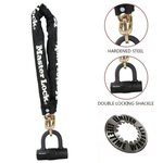 Master lock chaîne avec serrure mini u acier 90 cm x 10 mm 8234eurdpro