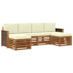 vidaXL Ensemble de canapés d'extérieur 5 pc