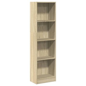 vidaXL Bibliothèque chêne sonoma 40x24x143 cm bois d'ingénierie