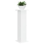 vidaXL Support de Plante 2 pc Blanc 30 5 x 30 x 100 5 cm