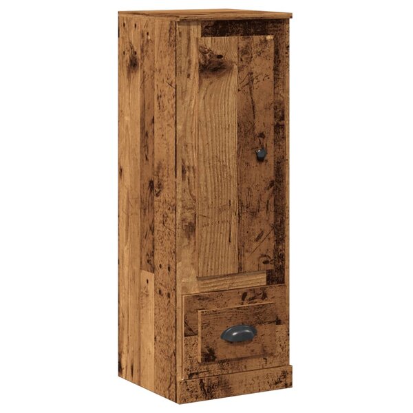 vidaXL Buffet haut vieux bois 36x35 5x103 5 cm bois d'ingénierie