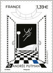 Timbre - Andrée Putman (1925-2013) - Lettre Verte