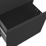 vidaXL Classeur mobile Anthracite 39x45x60 cm Acier